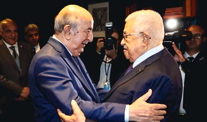 Algérie-Palestine : Tebboune reçoit Abbas