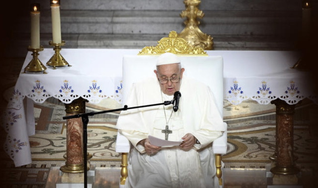 Au Vatican, une prière œcuménique inédite autour du pape