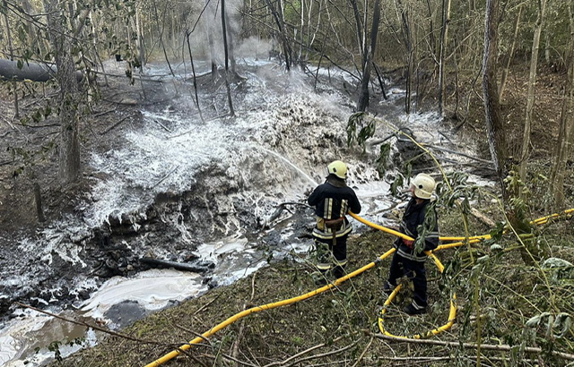 Ukraine: Neuf blessés dans l'incendie d'un pipeline pétrolier