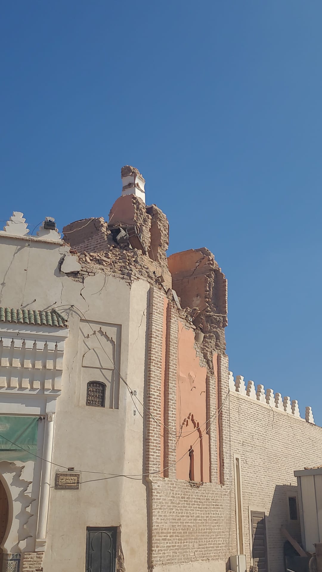 L'étendue des dégâts est vertigineuse (photo Sabrina M, Arab News en français)