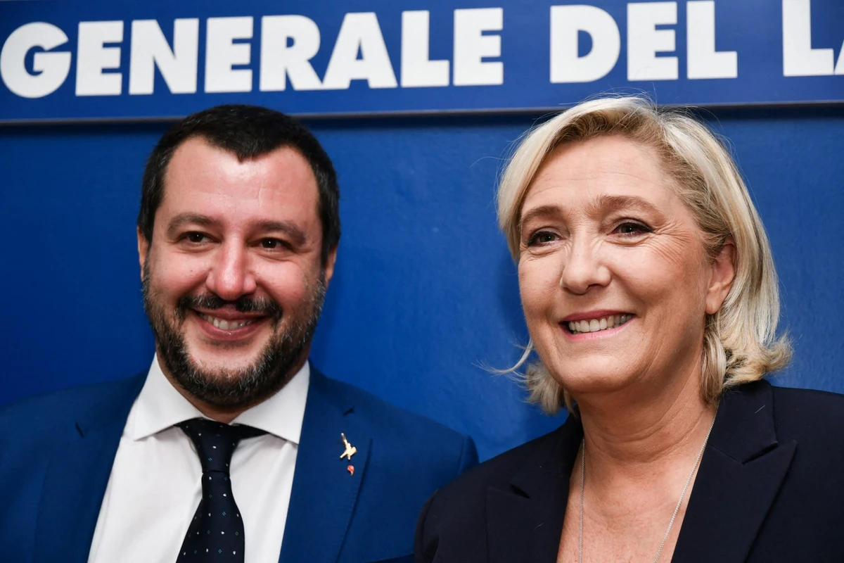 Salvini et Le Pen affichent leur unité en vue des européennes