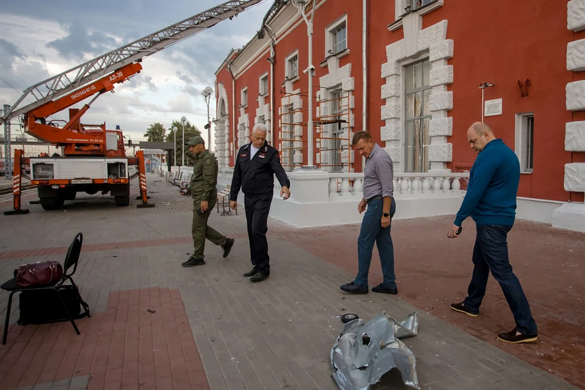 Un drone ukrainien frappe une administration à Koursk en Russie