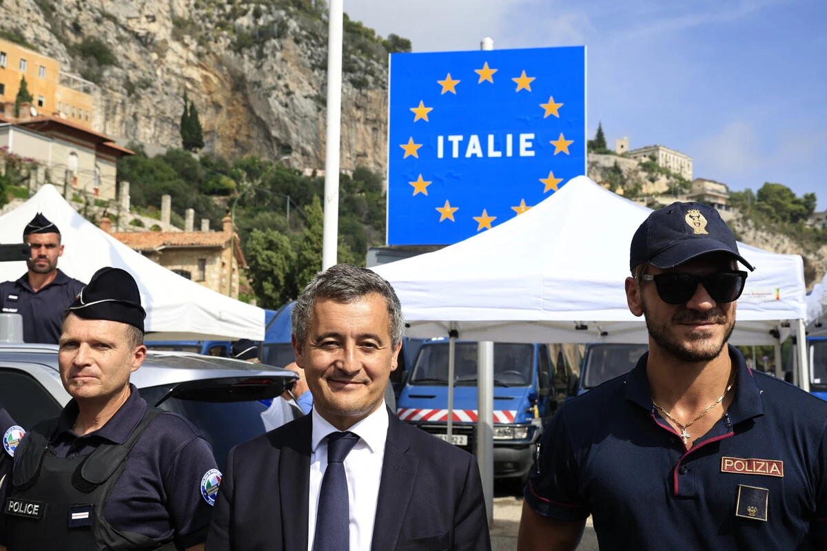 Immigration: Darmanin annonce des renforts à la frontière italienne