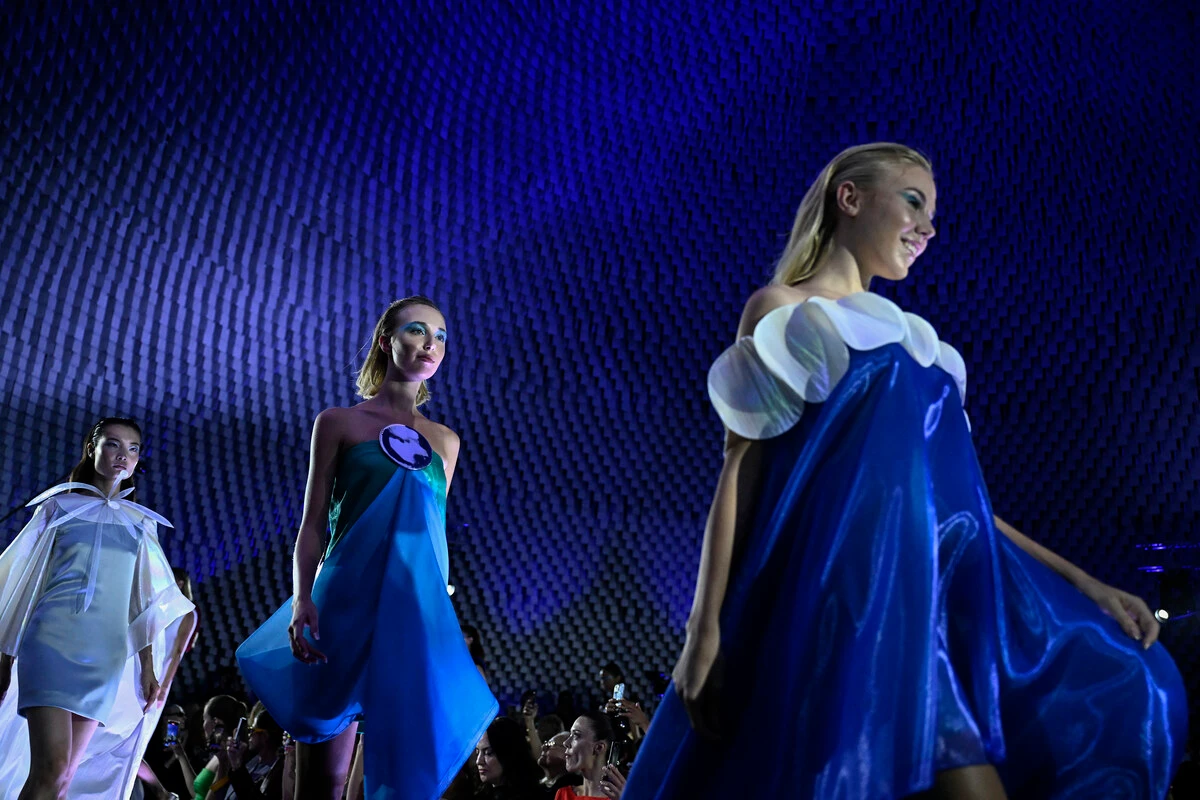 La maison Pierre Cardin inspirée par les océans, en plus du cosmos