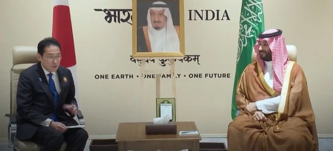 Mohammed ben Salmane évoque avec le Premier ministre japonais la possibilité d’une augmentation de la production pétrolière