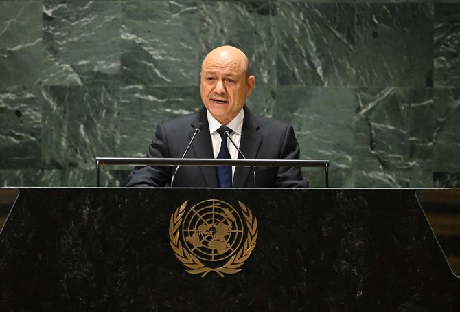 La communauté internationale doit faire cesser les actions des Houthis, affirme le président yéménite à l’ONU