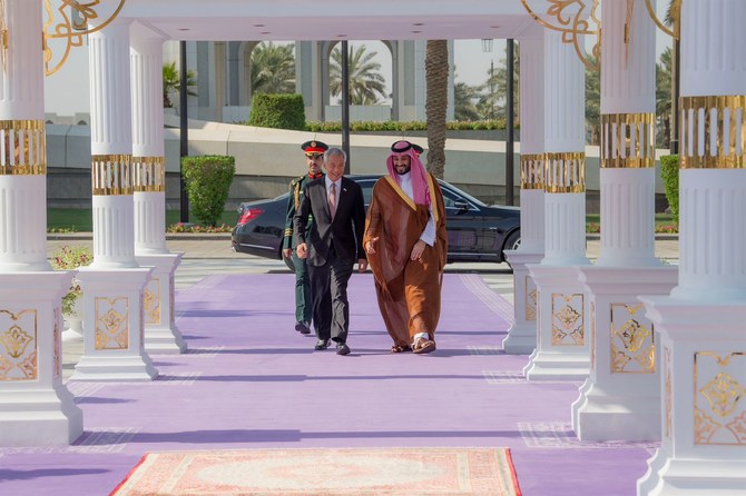 Le prince héritier saoudien reçoit le Premier ministre de Singapour à Riyad
