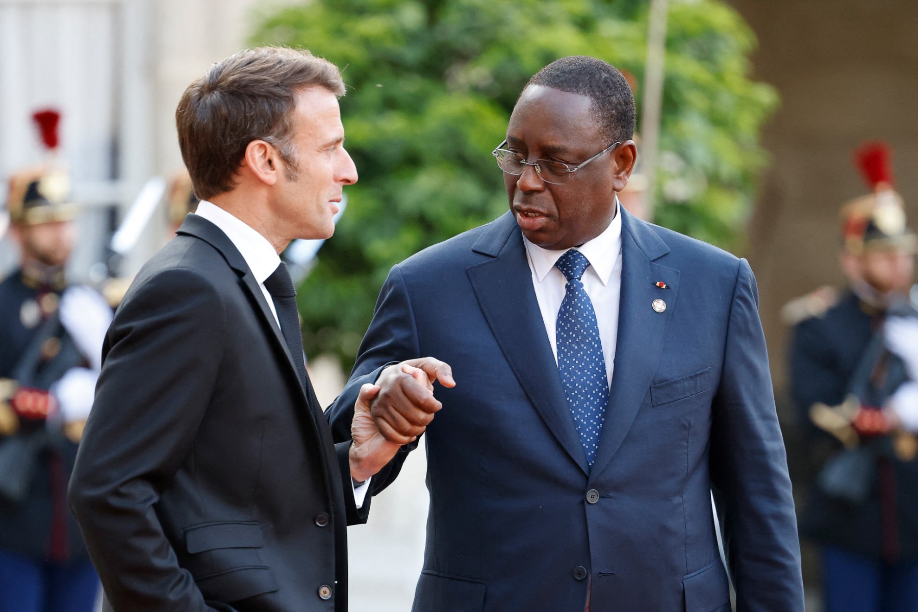 Le président sénégalais Macky Sall reçu vendredi à l'Elysée
