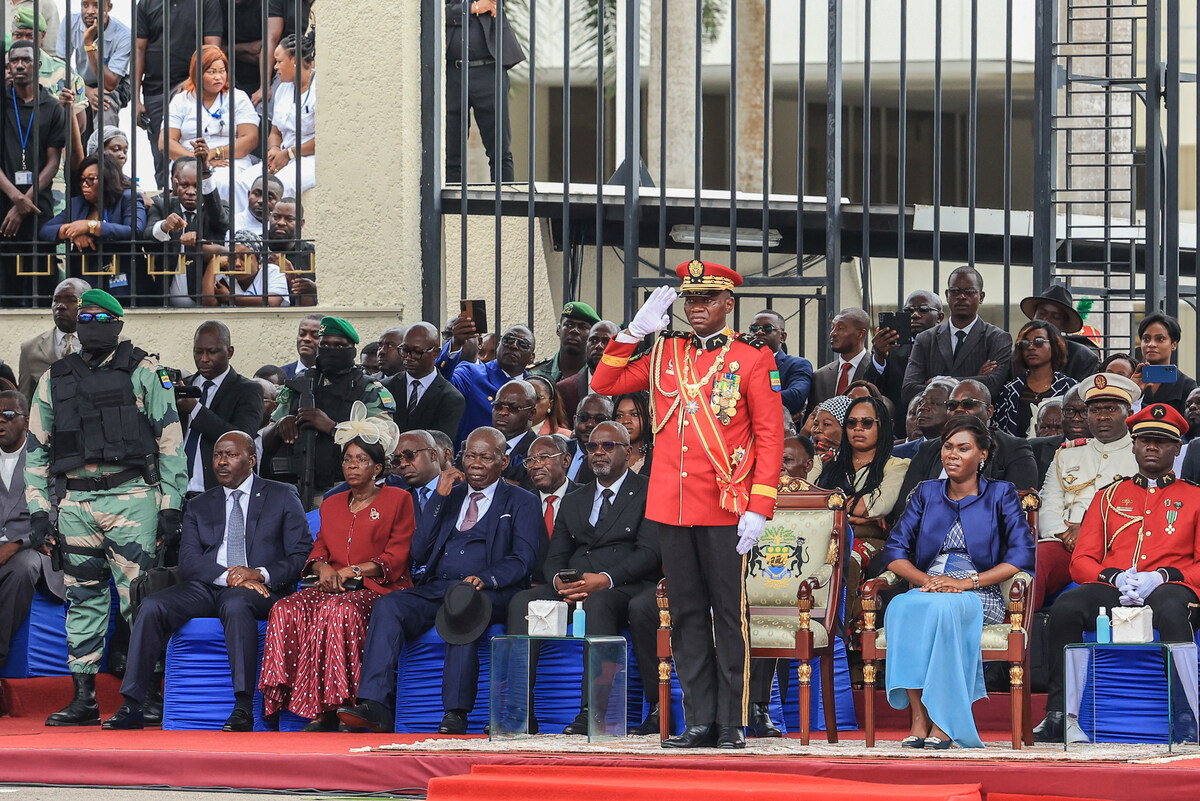 Tapis rouge au Congo pour le nouvel homme fort gabonais Brice Oligui Nguema