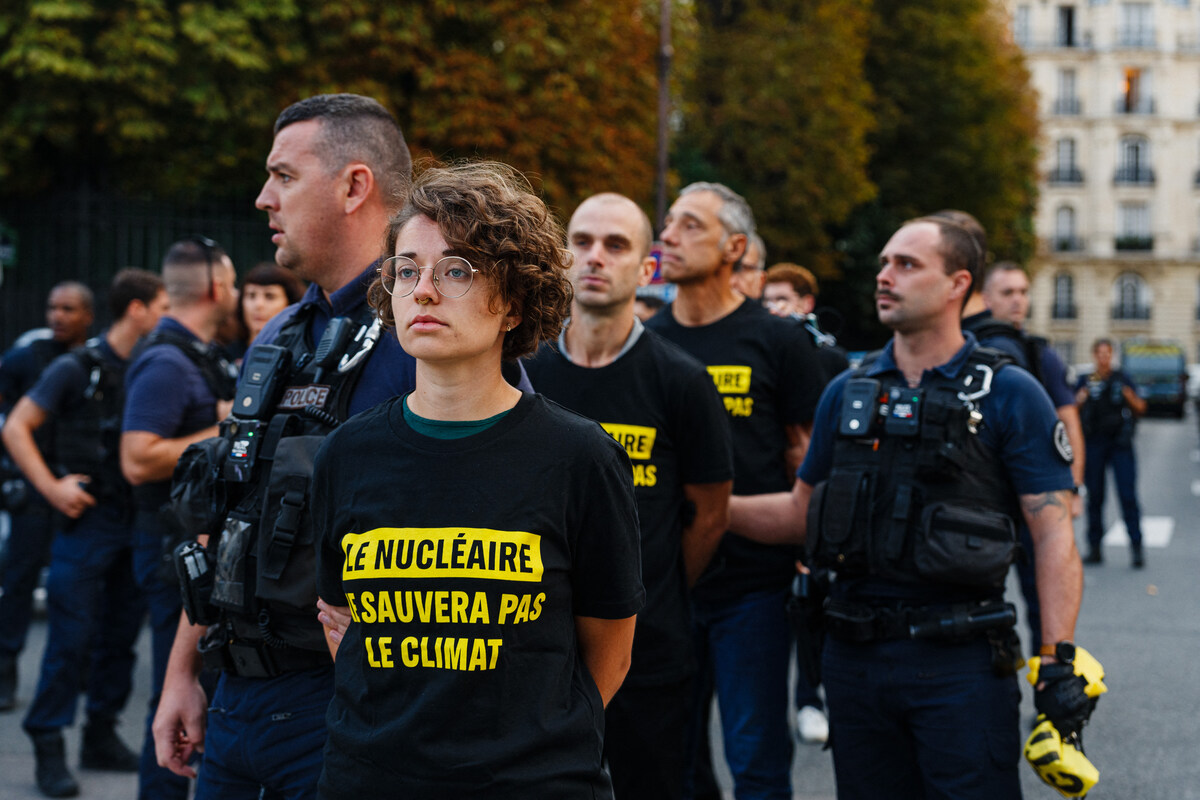 Pour le climat, investir dans les renouvelables plutôt que dans le nucléaire, selon Greenpeace
