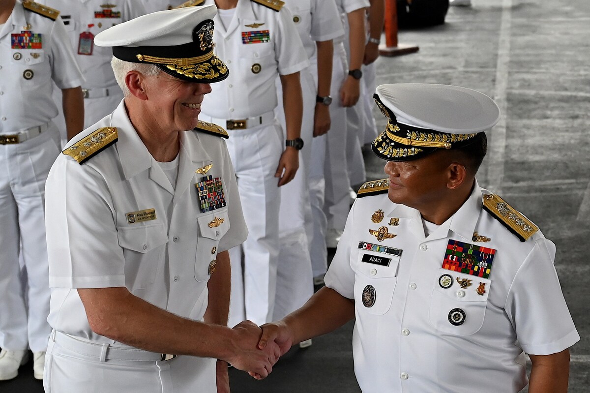 Manoeuvres navales conjointes entre les Etats-Unis et les Philippines