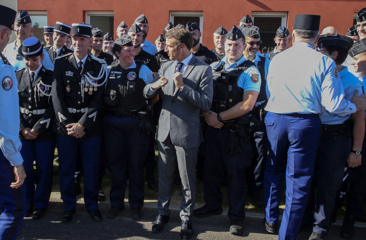 Macron annonce la création de 238 nouvelles brigades de gendarmerie