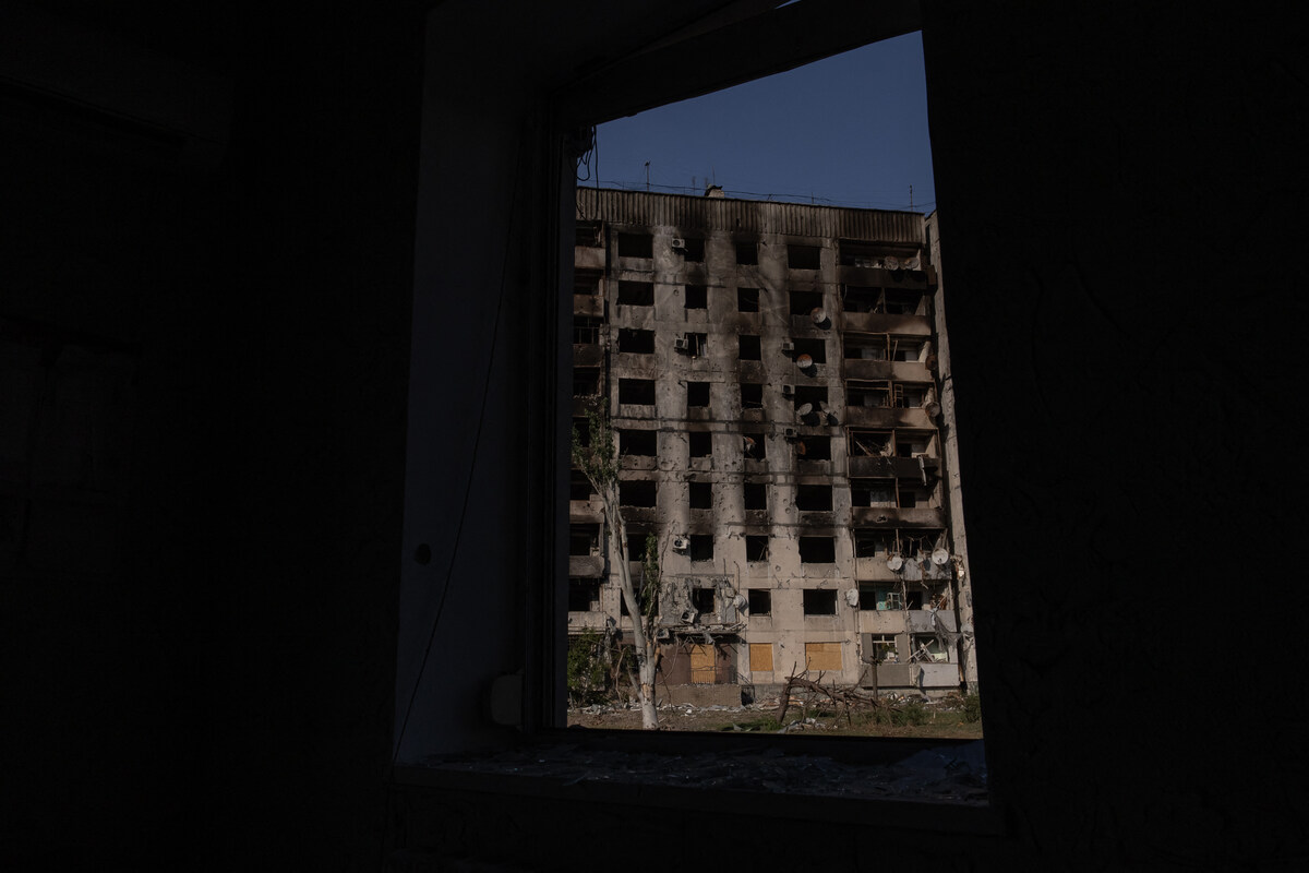 Ukraine: fuir pour ne pas revivre l'occupation russe