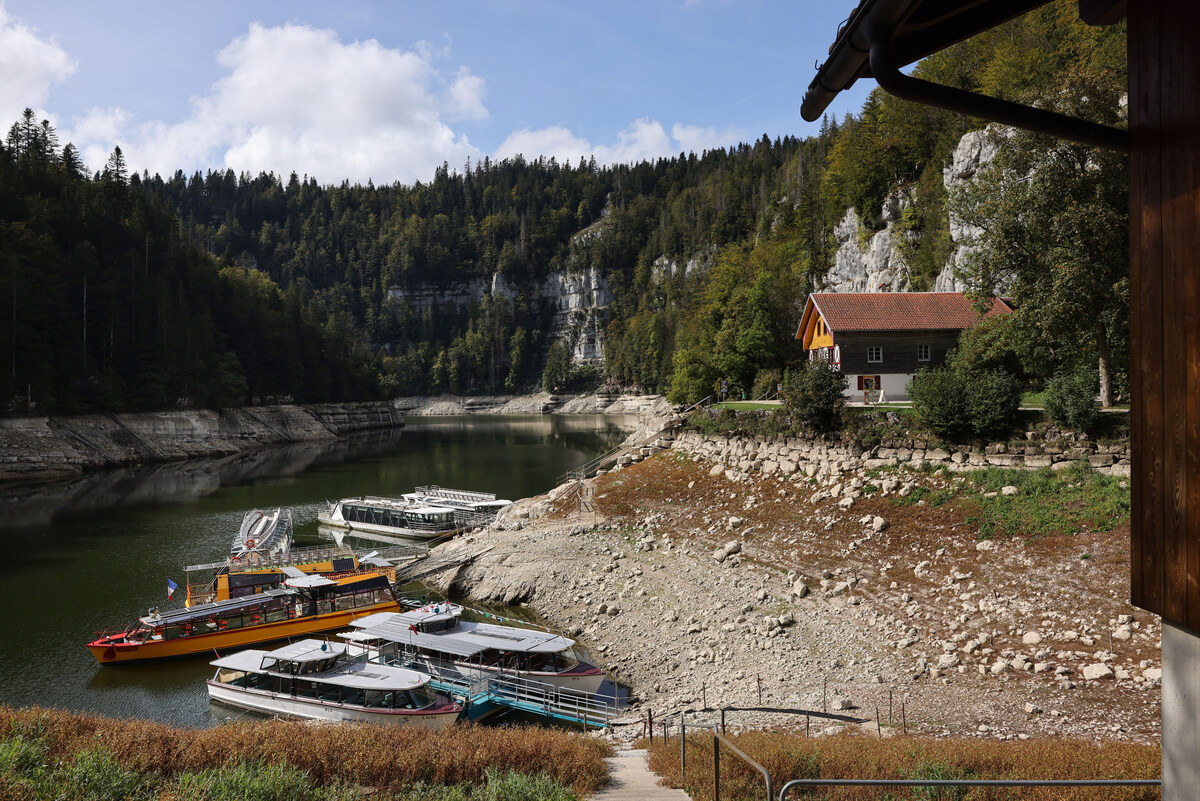 Dans le Doubs, le climat assèche la frontière franco-suisse