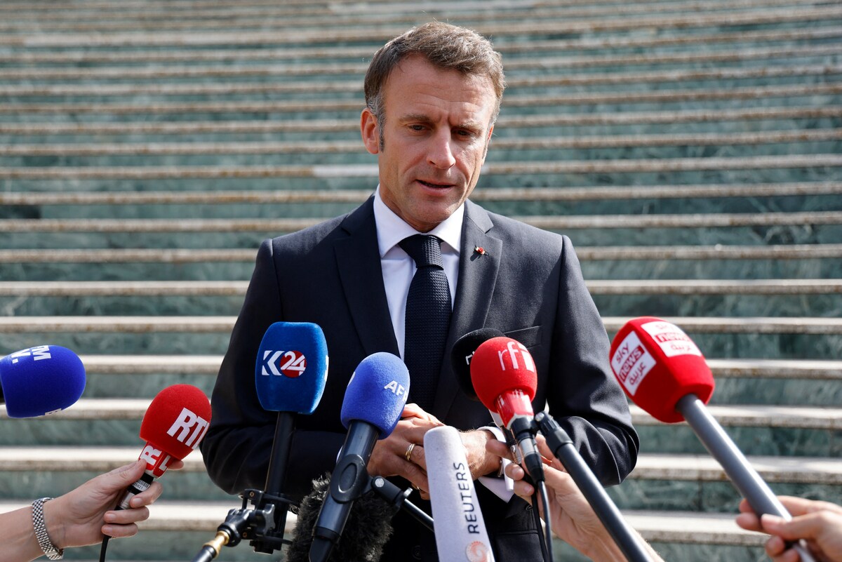 Elargissement de l'UE: Macron veut aller «plus vite», mais «pas de décision» à ce stade