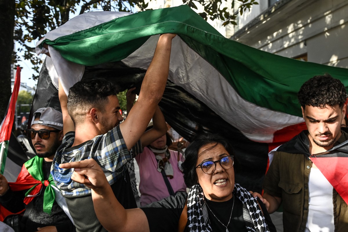 Rassemblement sans incident à Nantes en soutien au peuple palestinien