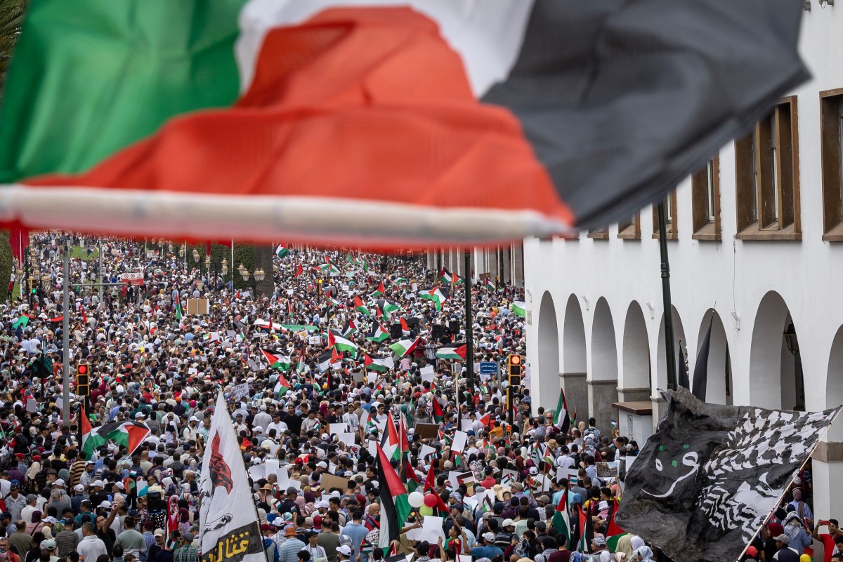 Marche pour la Palestine à Rabat: Les bombardements à Gaza déclenchent une vague de solidarité