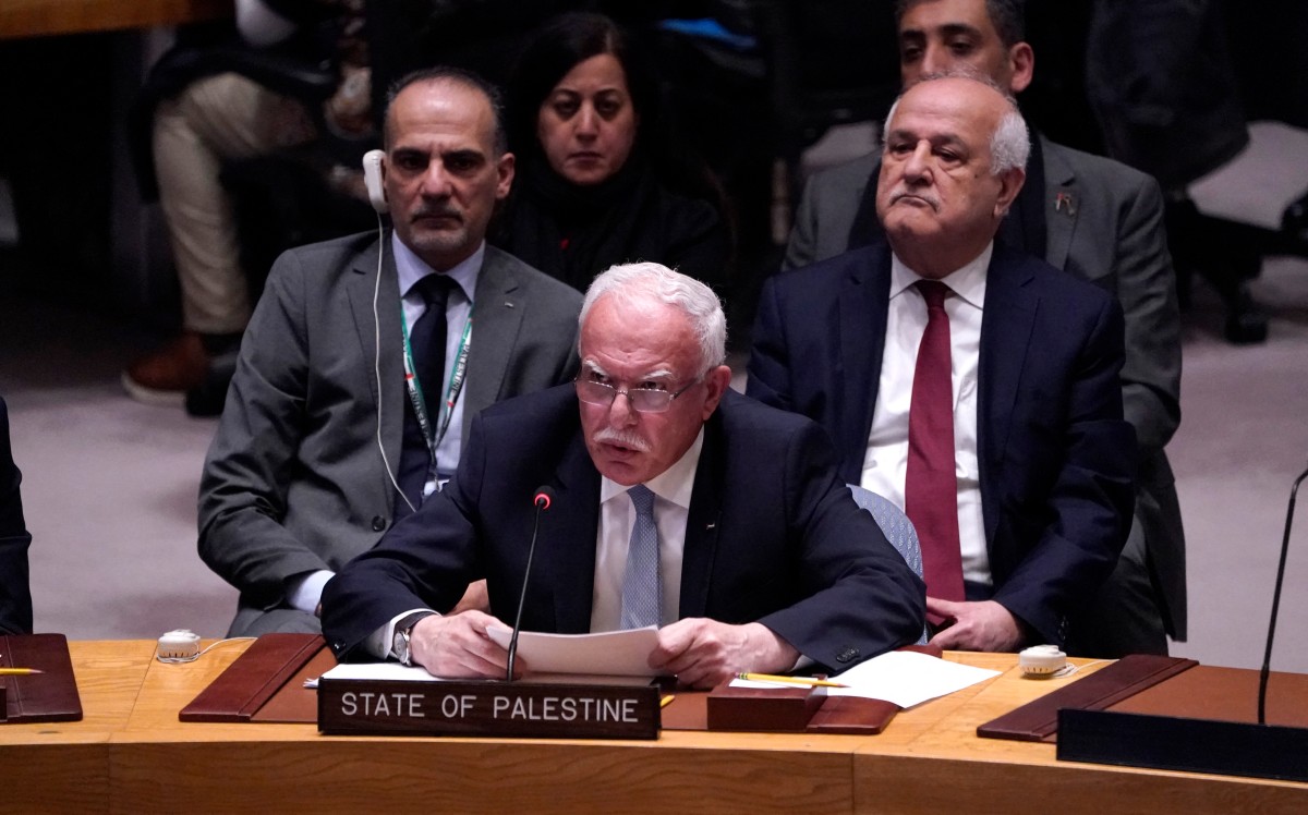 L'inaction du Conseil de sécurité «inexcusable», selon le ministre palestinien des AE
