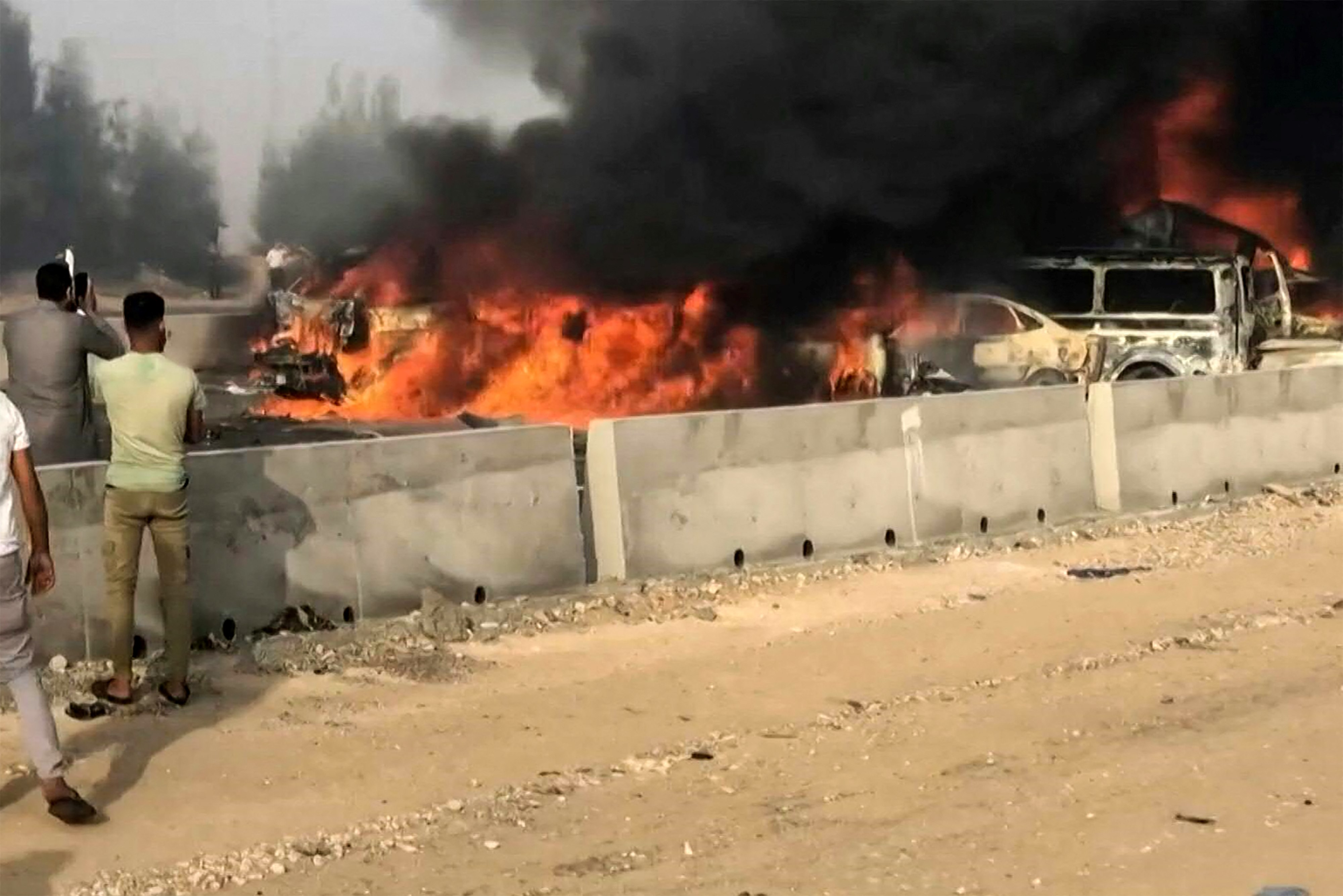 Egypte: 35 morts dans un carambolages entre plusieurs cars et voitures