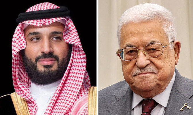 Mohammed ben Salmane s’est entretenu avec Mahmoud Abbas
