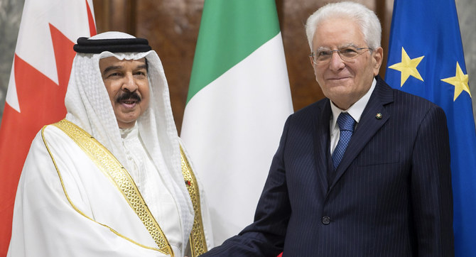 Le roi Hamed de Bahreïn appelle à une aide urgente pour Gaza lors de sa visite en Italie