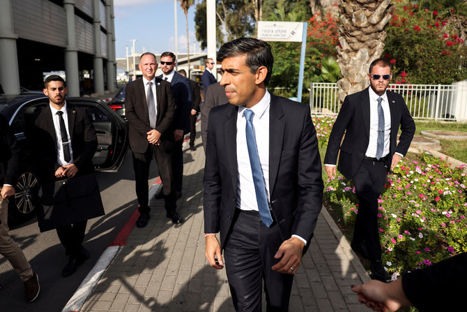 Sunak soutient Israël, mais veut hâter l'entrée de l'aide dans Gaza