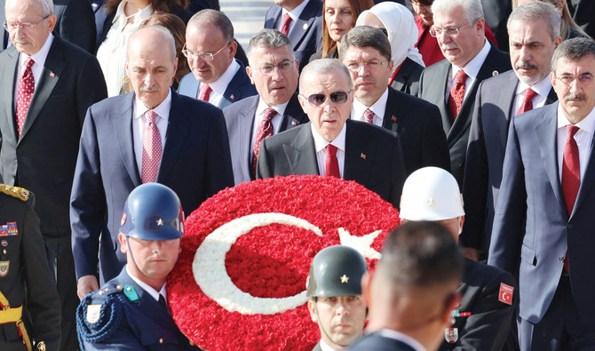 Centenaire de la république: la Turquie en fête dans l'ombre de la guerre