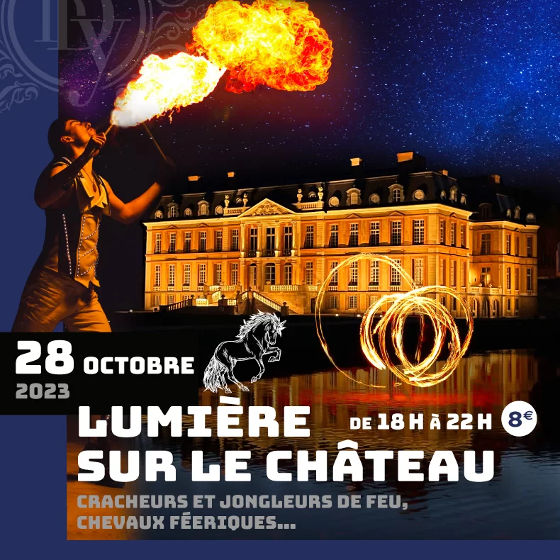 Nuit des Châteaux 2023 au Château de Dampierre-en-Yvelines