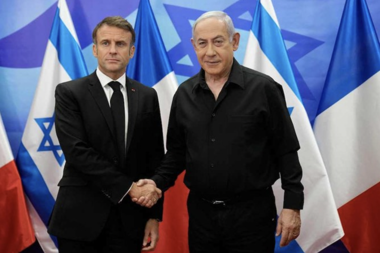 Pour Macron en visite en Israël, la libération des otages est une priorité