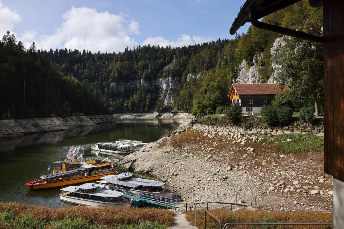 Dans le Doubs, le climat assèche la frontière franco-suisse