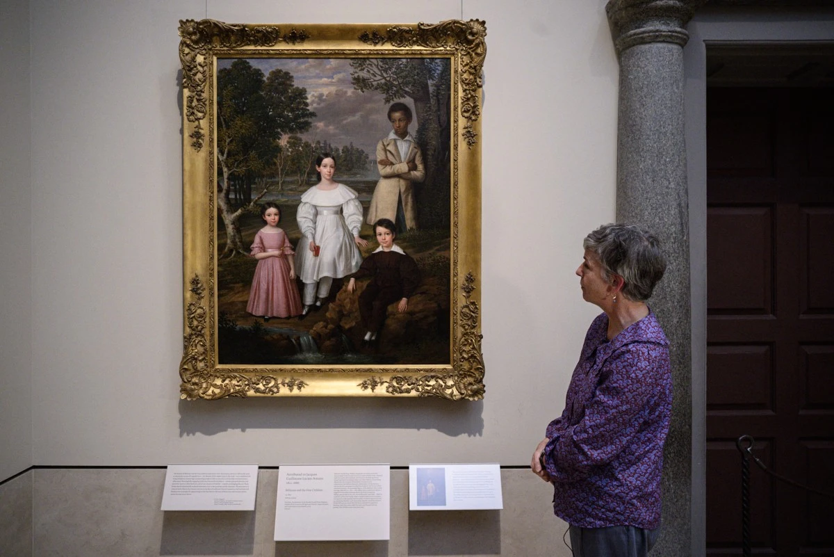 Au Met Museum de New York, l'histoire de Bélizaire, jeune esclave longtemps occulté d'une peinture