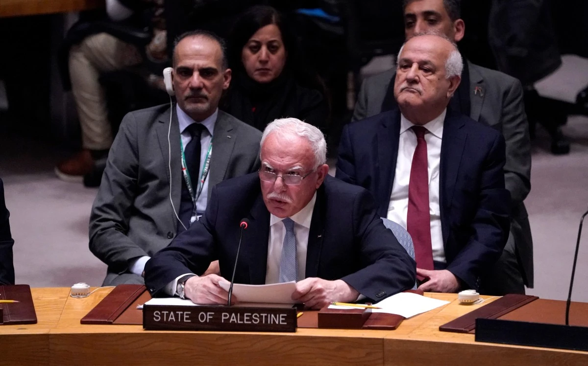 L'inaction du Conseil de sécurité «inexcusable», selon le ministre palestinien des AE