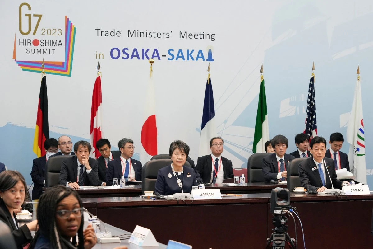 Le G7 s'inquiète des restrictions commerciales de la Russie et de la Chine