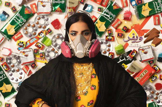 Les fresques murales saisissantes de l'artiste saoudienne Noura ben Saidan connaissent un succès international