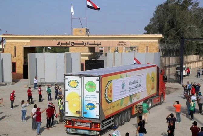Un convoi humanitaire entre de nouveau dans Gaza