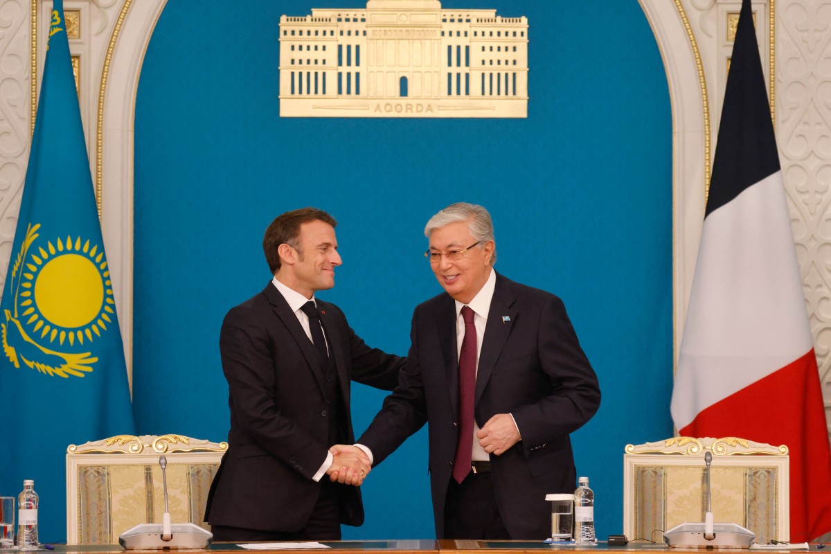 Macron veut «compléter et accélérer» le partenariat stratégique avec le Kazakhstan