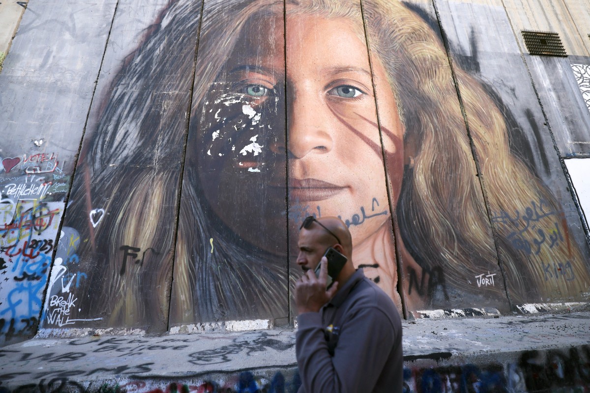 La Palestinienne Ahed Tamimi, pasionaria de la lutte contre l'occupation