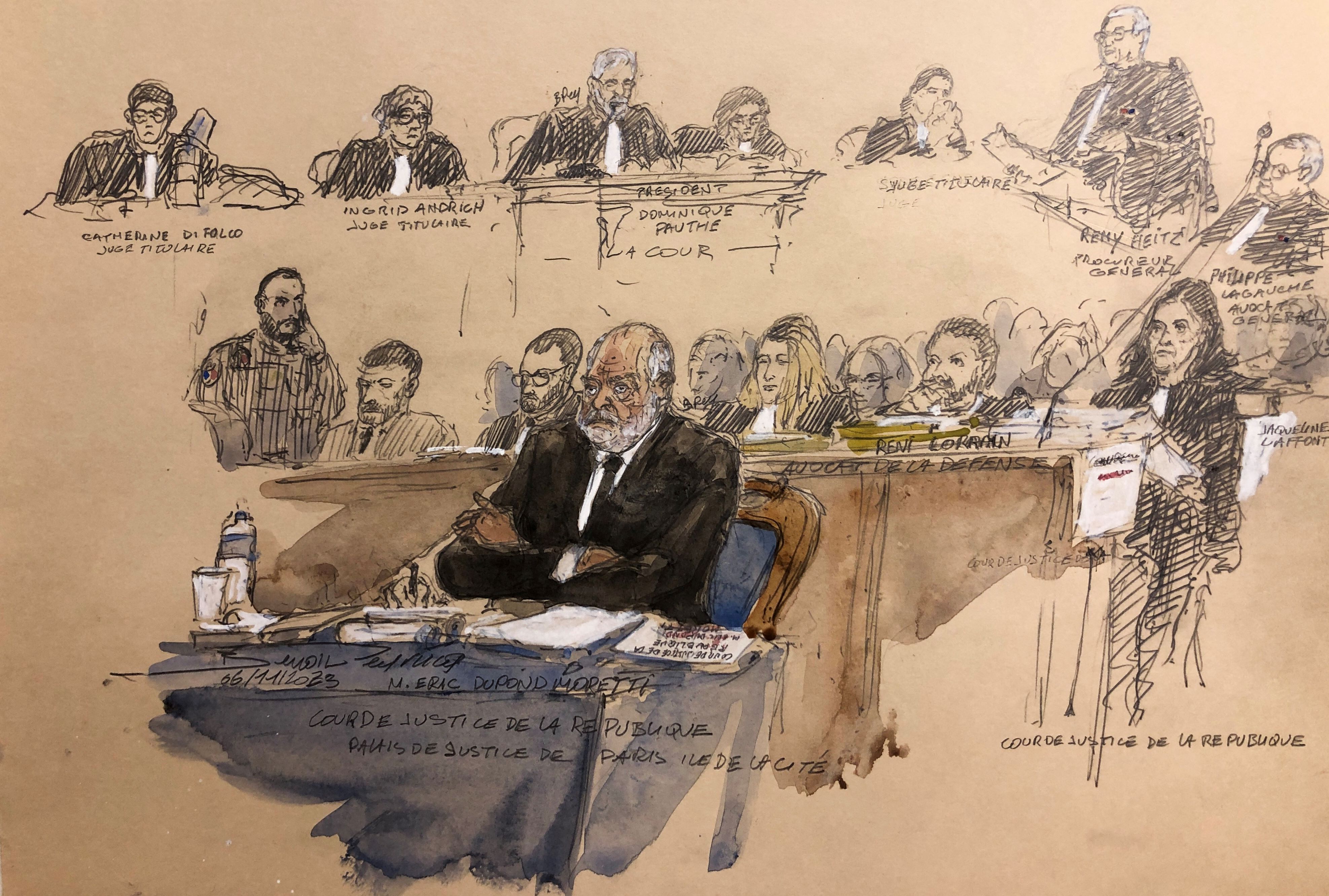 Au procès Dupond-Moretti, l'ex-directrice de cabinet au secours du ministre