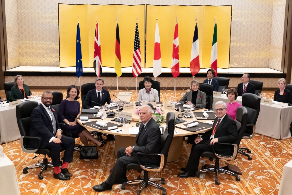 Blinken appelle le G7 à parler d'«une seule voix» sur Gaza