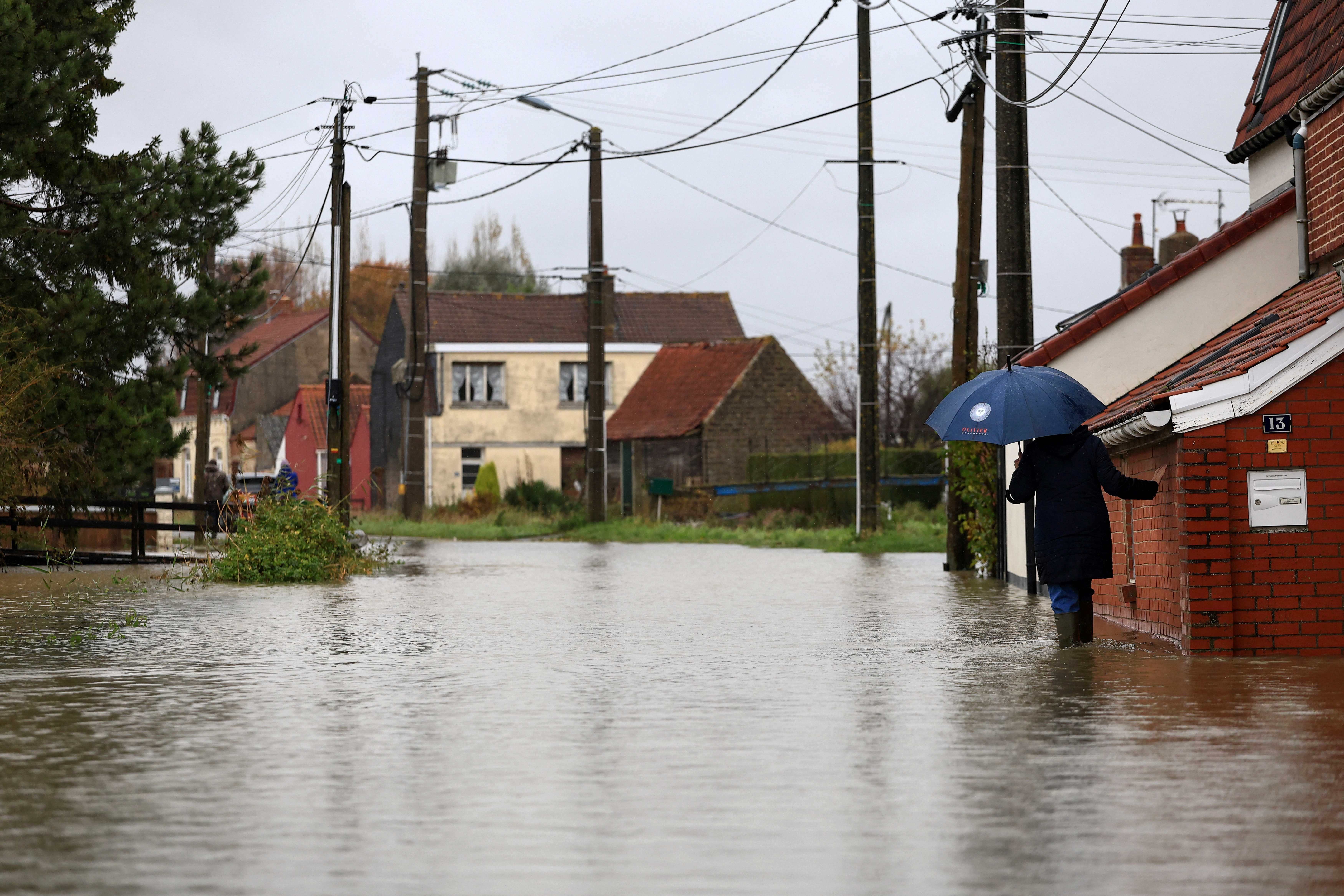 La France a connu des pluies record sur 30 jours, selon Météo France