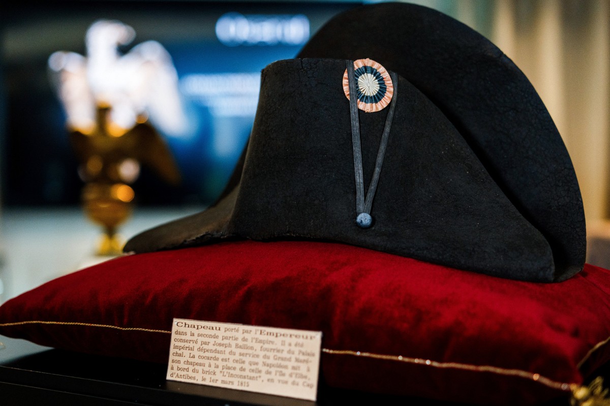 Record pour un chapeau de Napoléon Ier vendu à 1,932 million d'euros