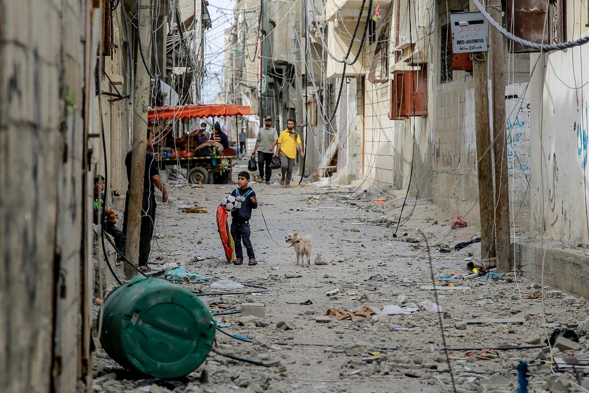 Je crois l’enfant gazaoui