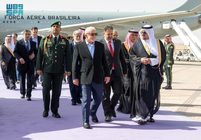 Le président du Brésil, Luiz Inacio Lula da Silva, en visite officielle à Riyad