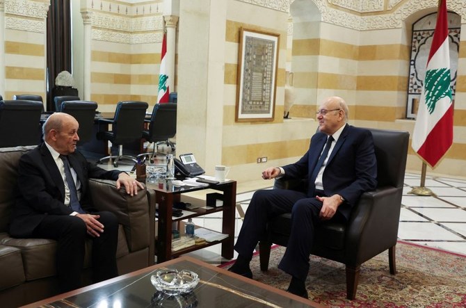 Jean-Yves Le Drian rencontre des dirigeants libanais et appelle à élire un président