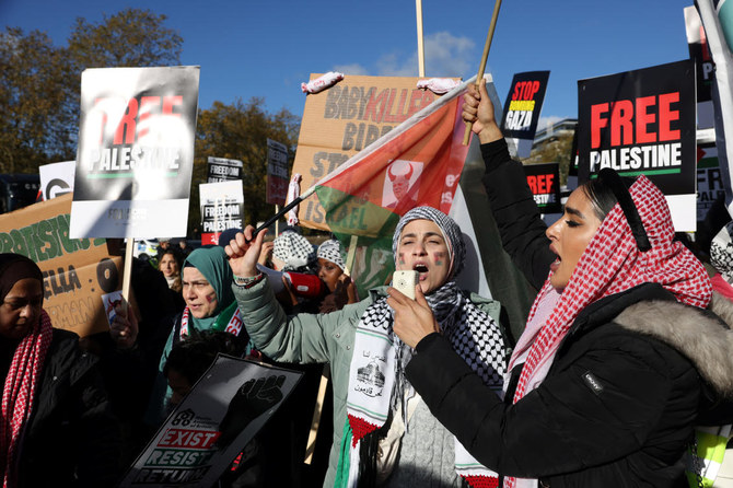 Des dizaines de milliers de personnes marchent à Londres sous haute surveillance «pour la Palestine»