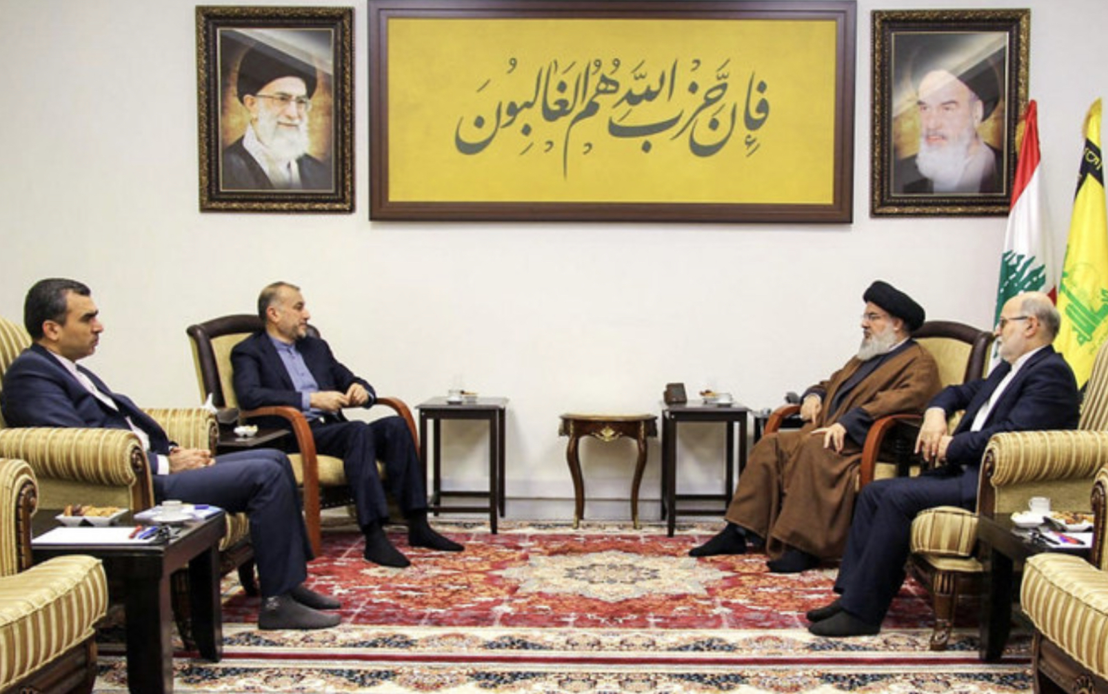 Liban: Le ministre iranien des Affaires étrangères s'entretient avec le chef du Hezbollah