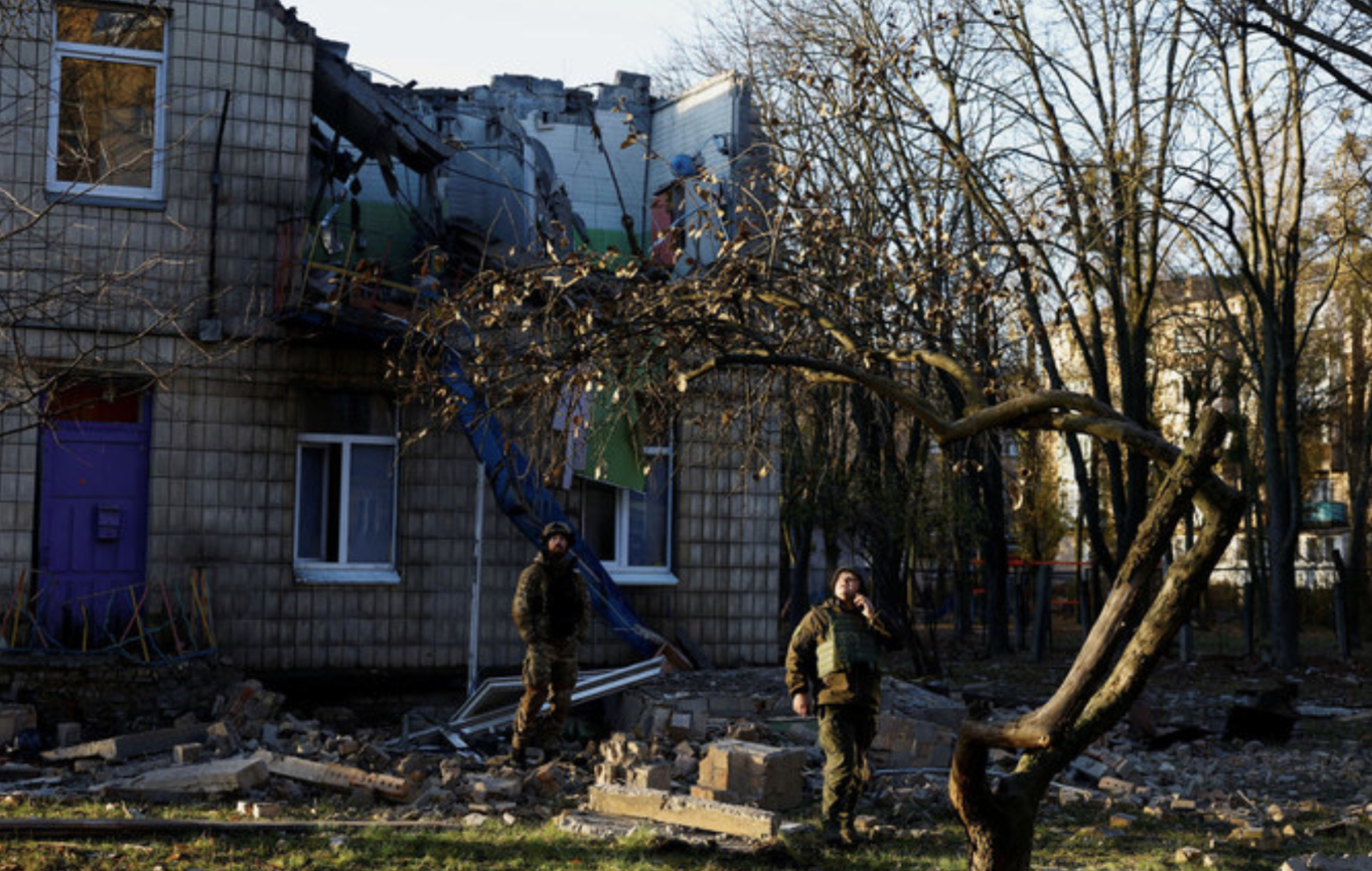 La capitale ukrainienne visée par la plus vaste attaque de drones russes