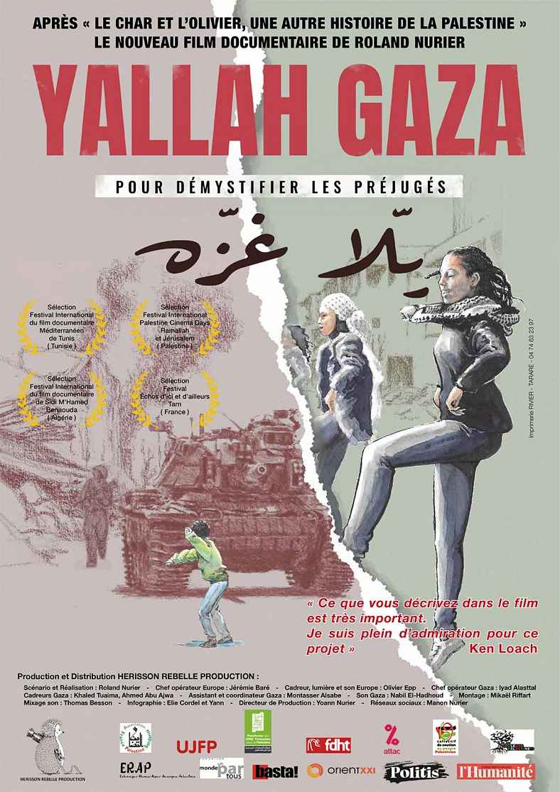 Le documentaire Yallah Gaza sort en salles ce mercredi