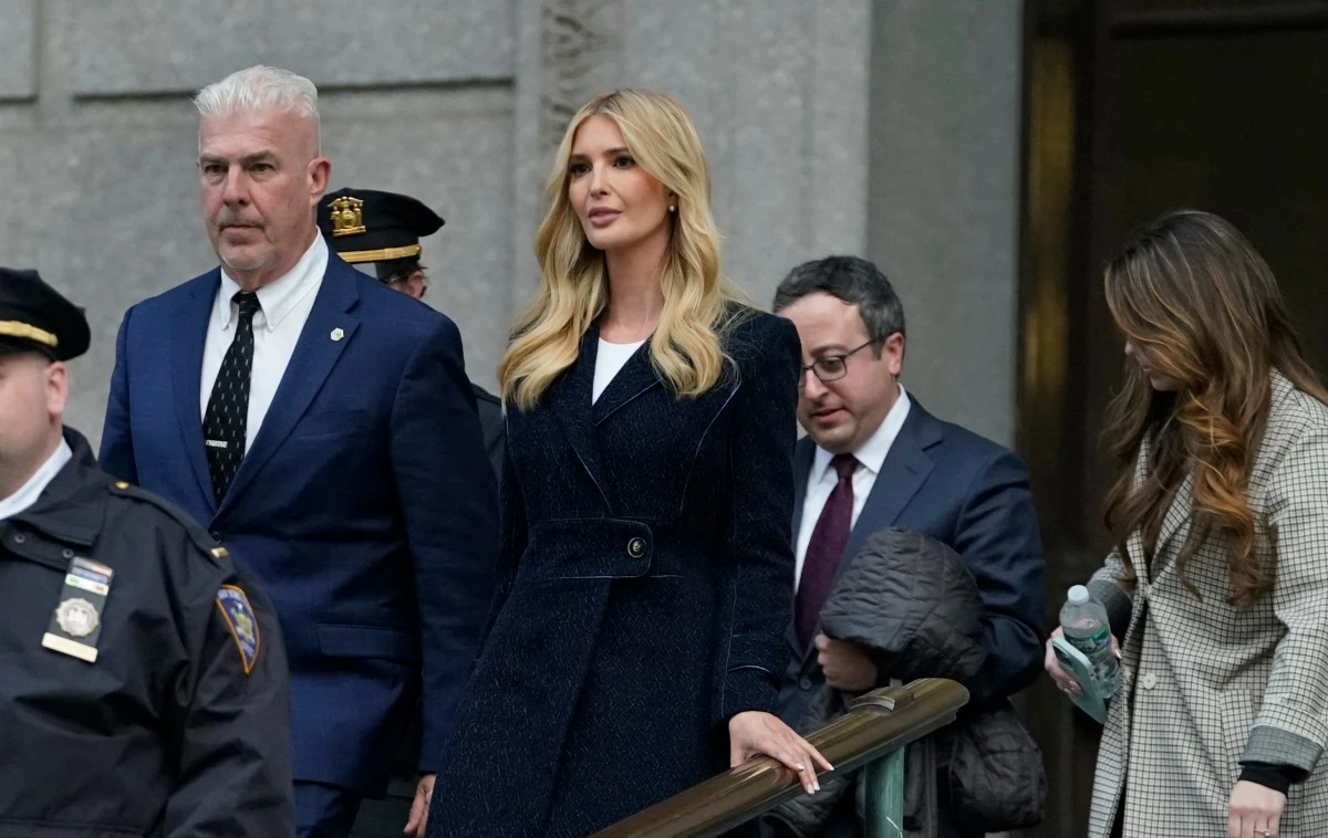 Au procès civil de Donald Trump pour fraudes, sa fille Ivanka prend ses distances