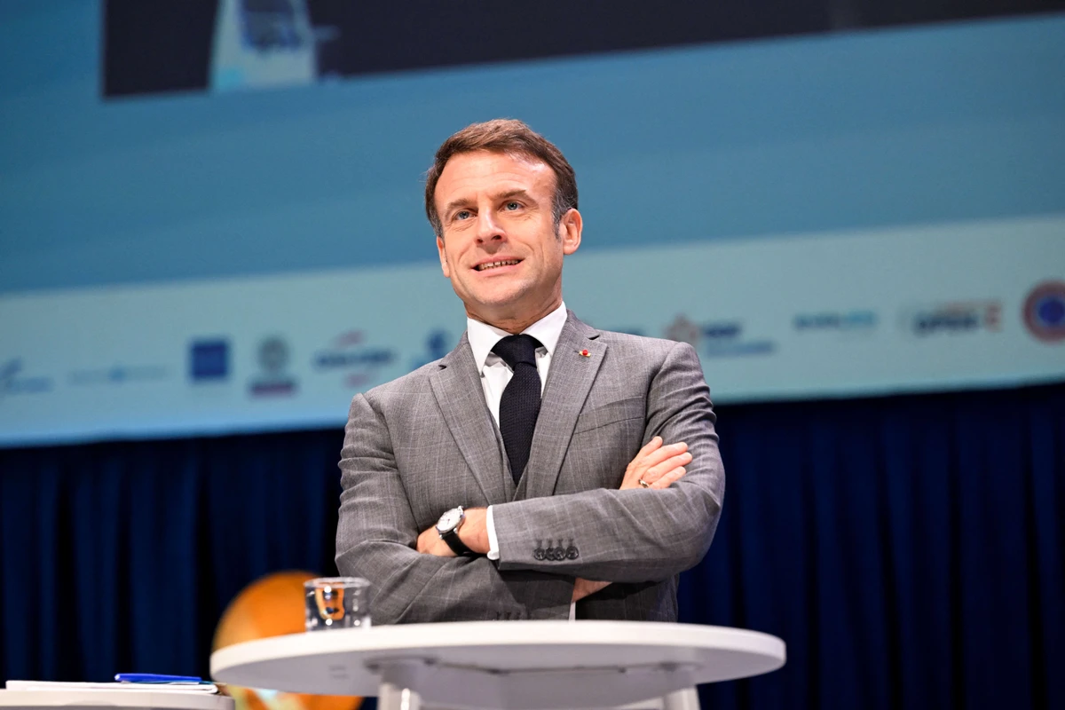 Eolien en mer, soutien à la pêche: Macron veut assurer «la souveraineté maritime française»